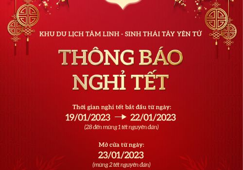 LỊCH NGHỈ TẾT NGUYÊN ĐÁN 2023