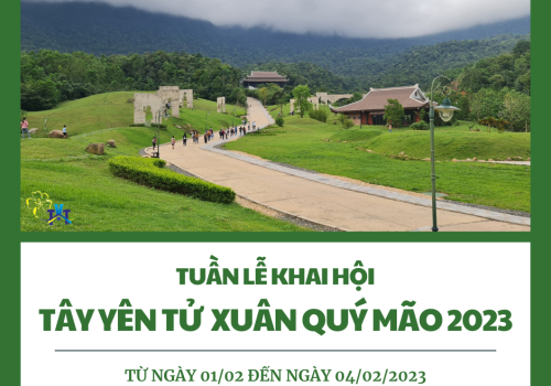 HỘI XUÂN TÂY YÊN TỬ 2023